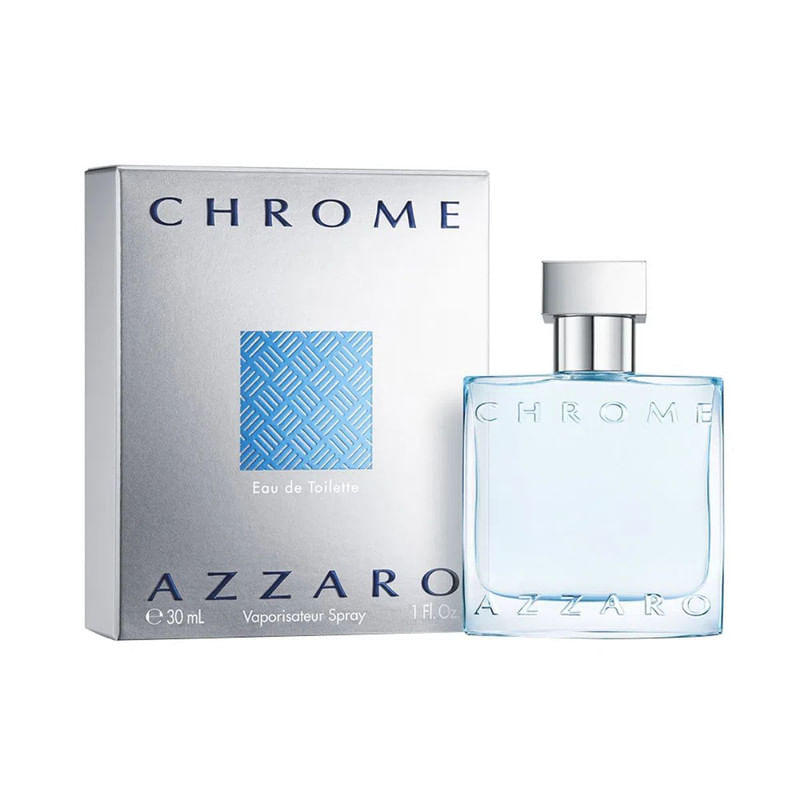 Perfume Masculino Azzaro Chrome EDT Com 30ml