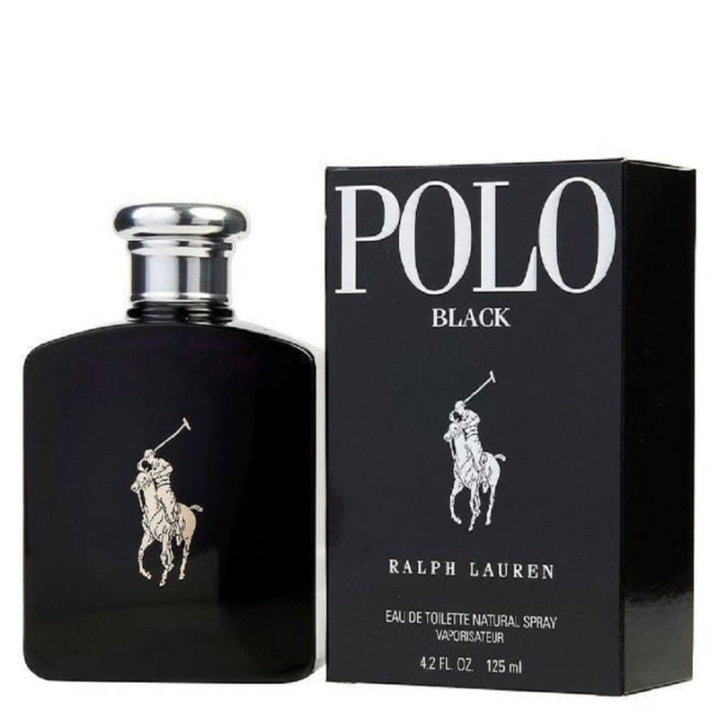 Perfume Masculino Polo Black Ralph Lauren Com 125ml