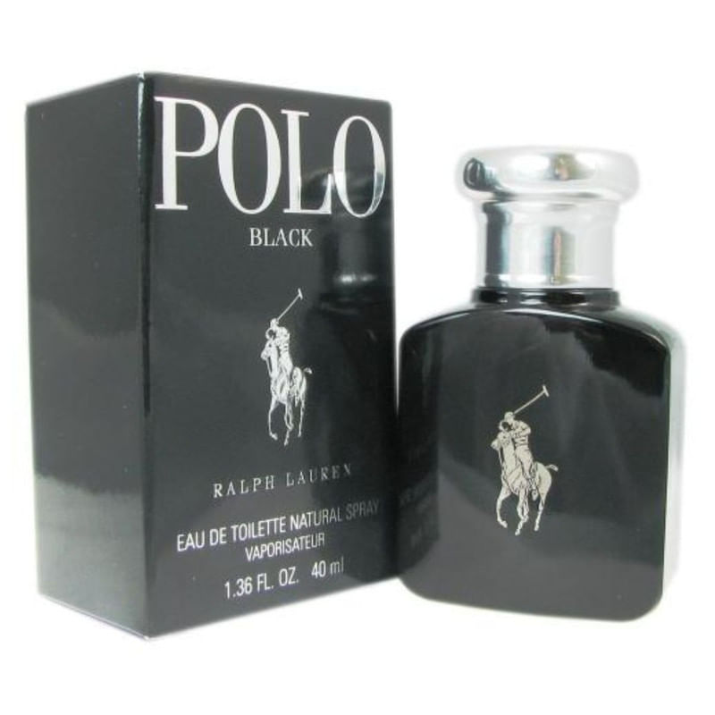 Perfume Masculino Polo Black Ralph Lauren Com 40ml