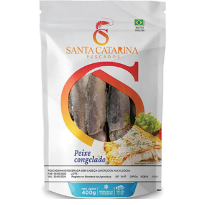 Pescadinha Congelada Santa Catarina 400g