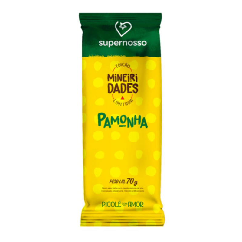 Picolé Mineiridades Pamonha Super Nosso 70g