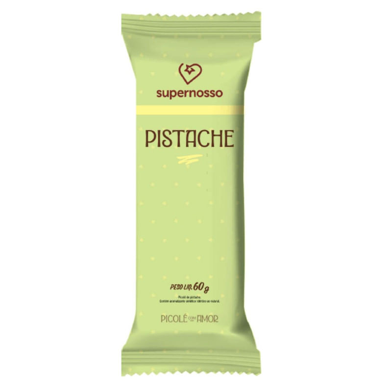 Picolé Sabor Pistache Super Nosso 60g