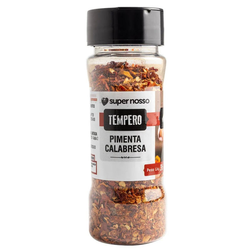 Pimenta Calabresa Super Nosso Frasco 36g