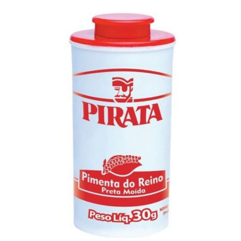 Pimenta Do Reino Preta Moida Pirata 30g