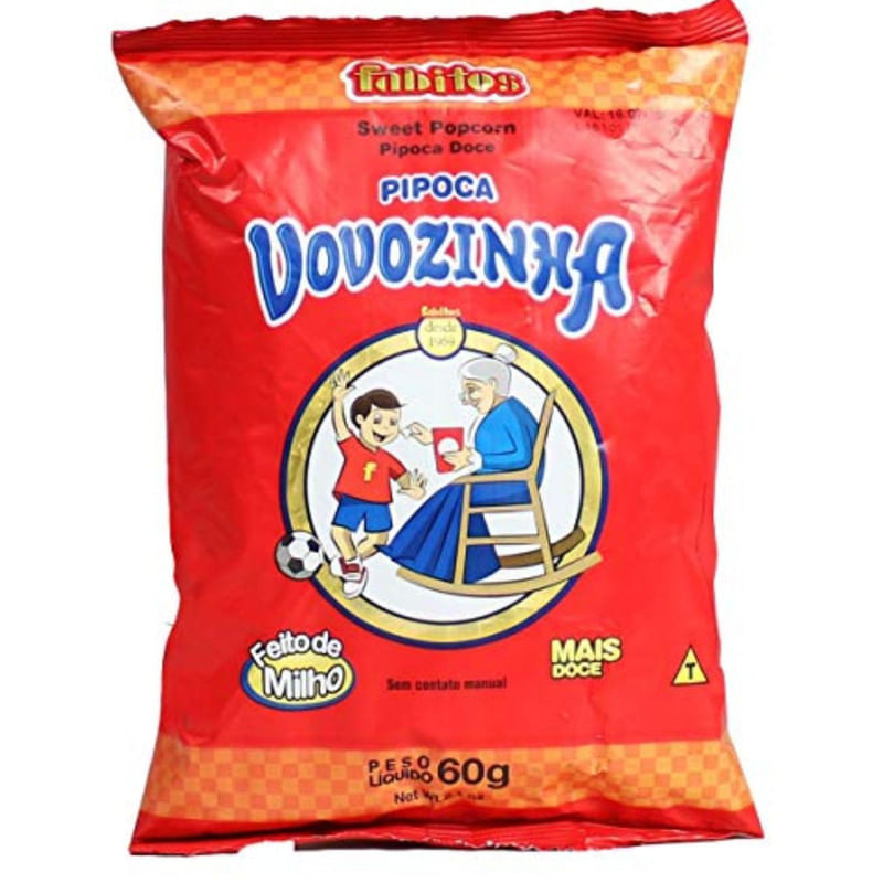 Pipoca Doce Vovozinha 60g