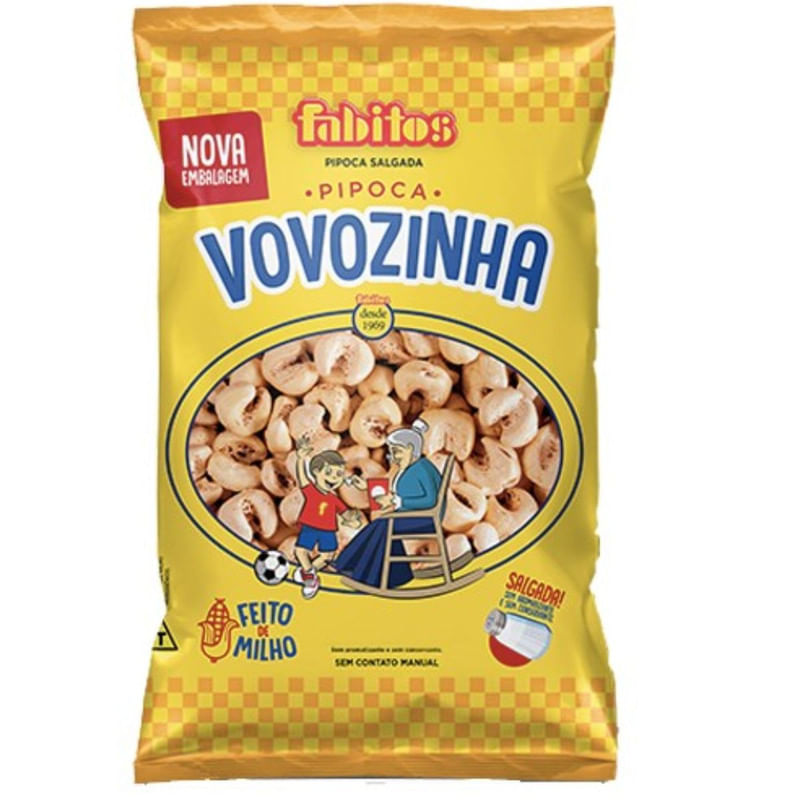 Pipoca Salgada Vovozinha Fabitos 50g