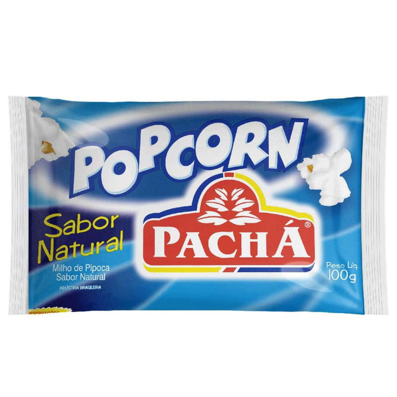 Pipoca para Microondas Natural Pachá 100g