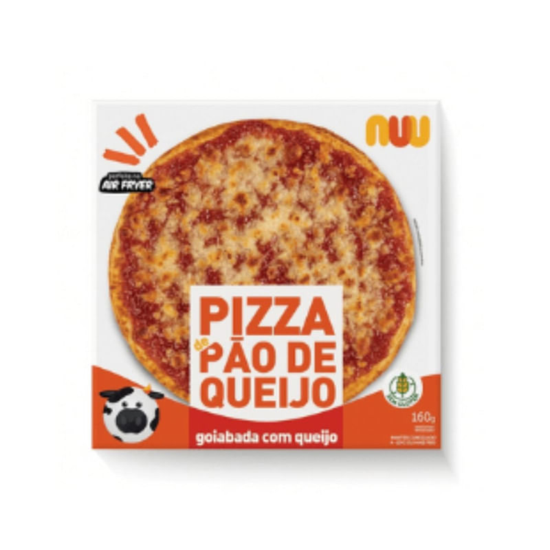 Pizza Brotinho de Pão de Queijo e Goiabada com Queijo Nuu 160g