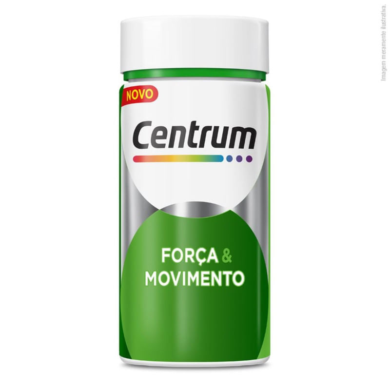 Polivitamínico Centrum Força E Movimento Com 30 Comprimidos