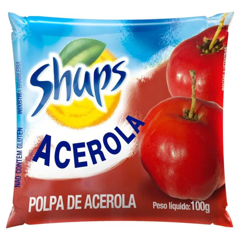 Polpa Congelada de Acerola Shups 100g