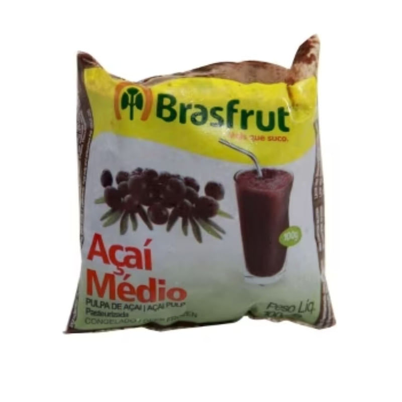 Polpa De Acerola Brasfrut 4 Unidades de 100g