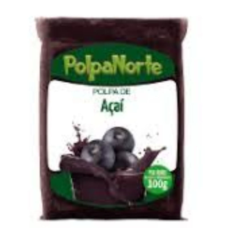 Polpa De Fruta Açai Polpa Norte 100g