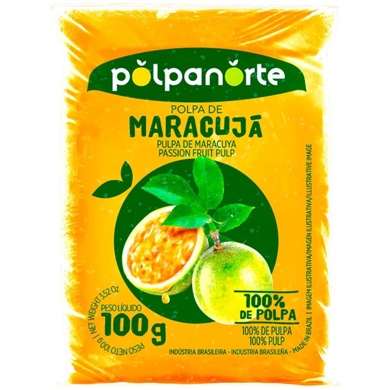 Polpa de Maracujá Polpanorte 100g