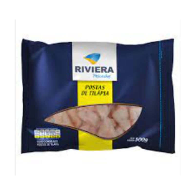 Posta de Tilápia Congelado Riviera 500g