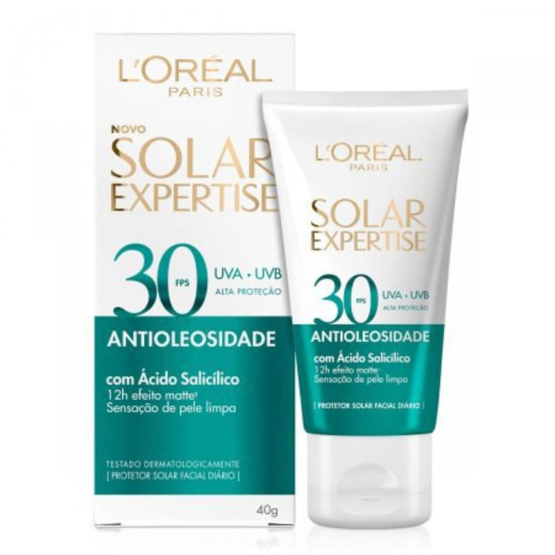 Protetor Solar Expertise Antioleosidade FPS30 L&apos;Oréal Com 40g