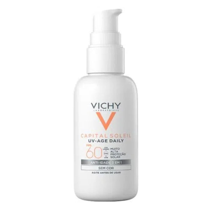 Protetor Solar Facial UV Age Daily Vichy FPS60 Com 40g