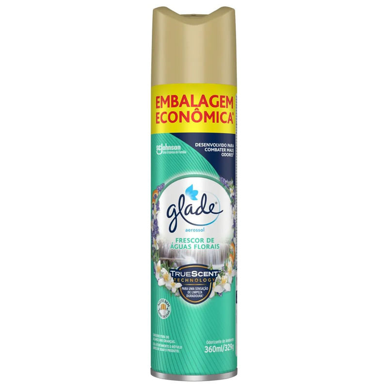 Purificador de Ambiente Glade Águas Florais 360ml