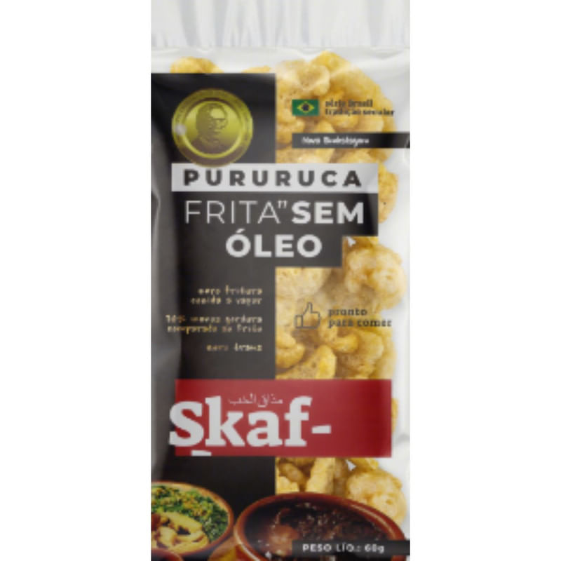 Pururuca Frita Sem Óleo Skaf 60g