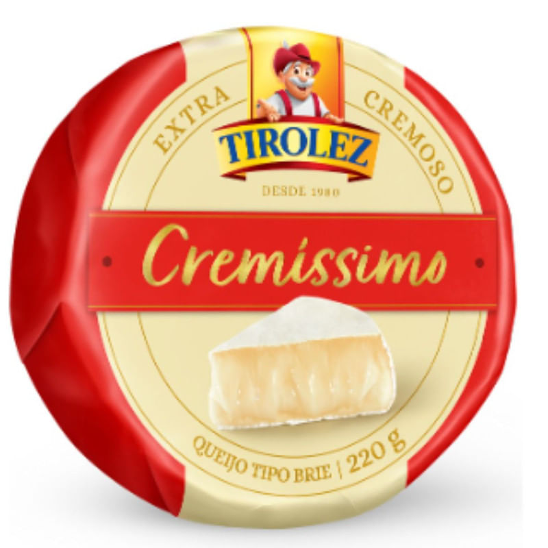 Queijo Brie Cremissimo Tirolez 220g