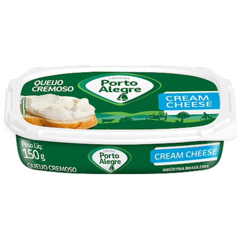 Queijo Cremoso Creme Cheese Porto Alegre Pote 150g