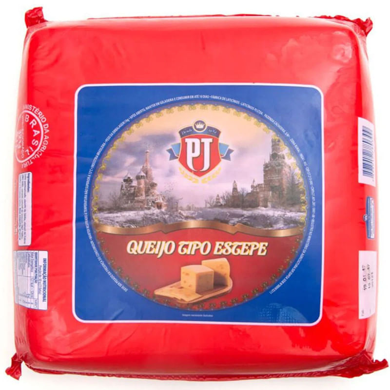 Queijo Estepe Pj Peça 150 g