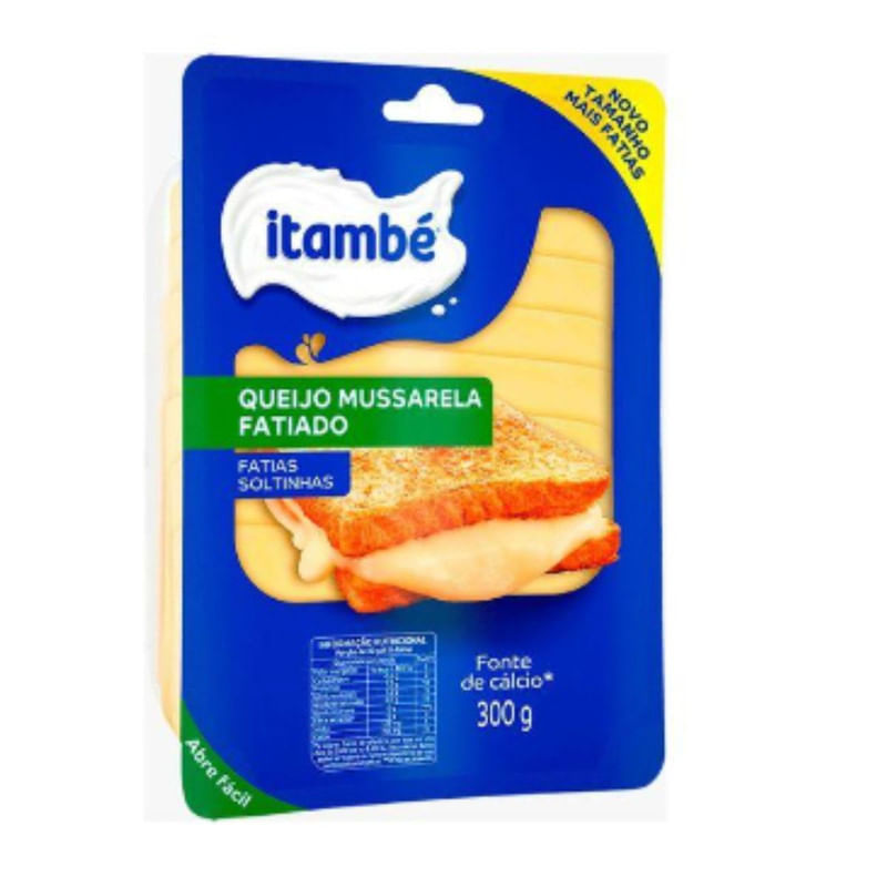 Queijo Mussarela Fatiado Itambé 300g