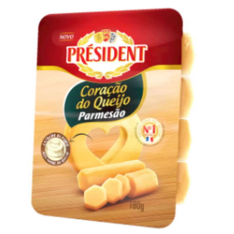 Queijo Parmesão Cilindro Président 180g