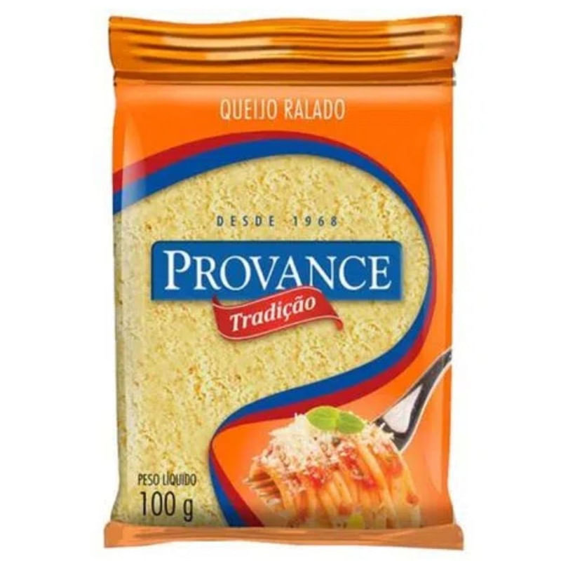 Queijo Parmesão Ralado Pampulha Provance Pacote 50g