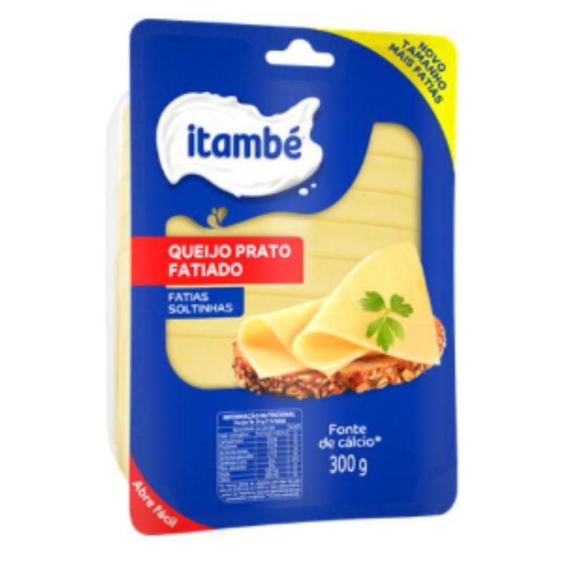 Queijo Prato Fatiado Itambé 300g