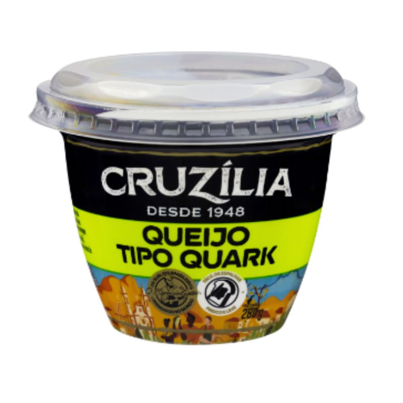 Queijo Quark Branco Cruzilia 200g