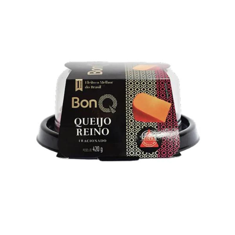 Queijo Reino Zero Lactose Bonq com 420 g