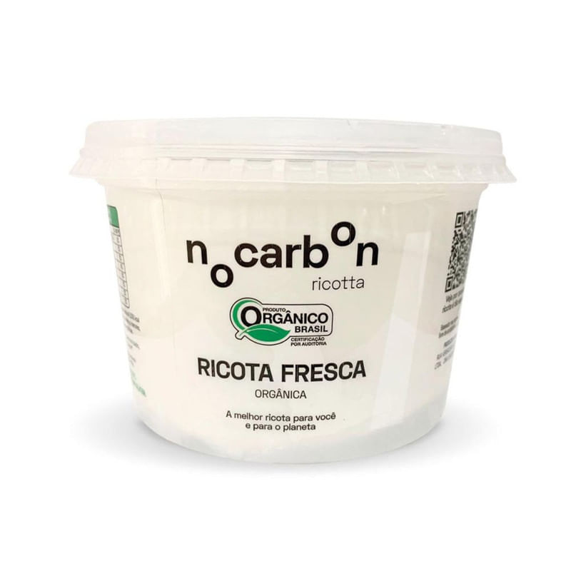 Queijo Ricota Fresca Orgânica NoCarbon Kg