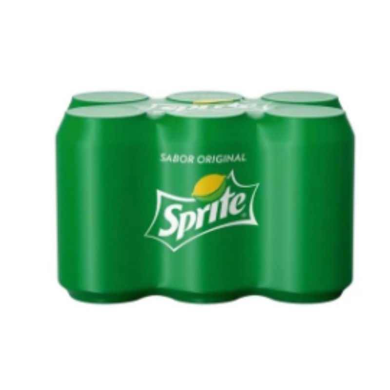 Refigerante Original Com 6 Unidades Sprite 350ml