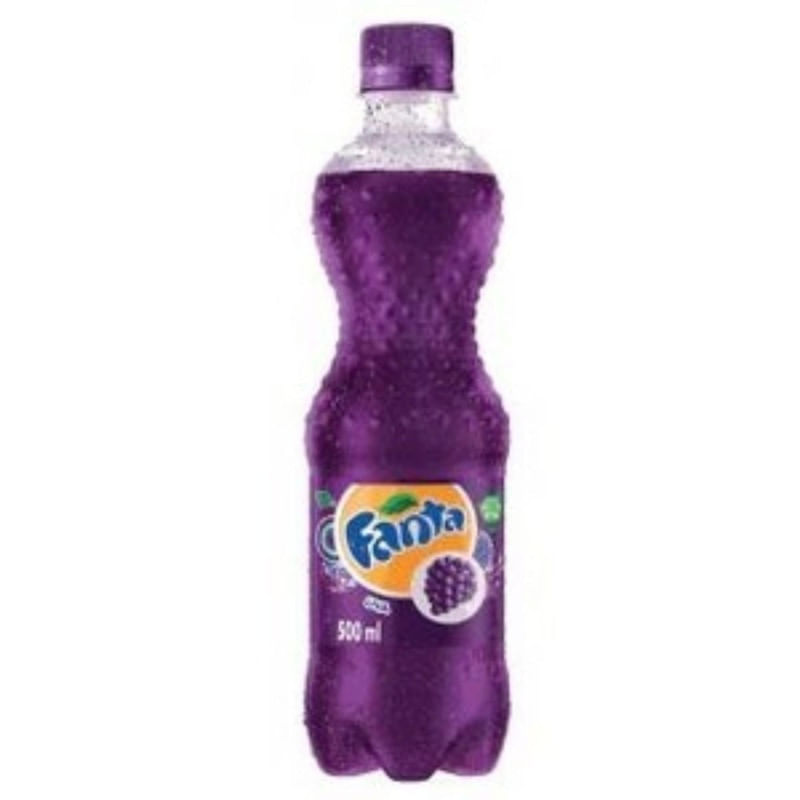 Refrigerante Fanta Uva Garrafa 500ml