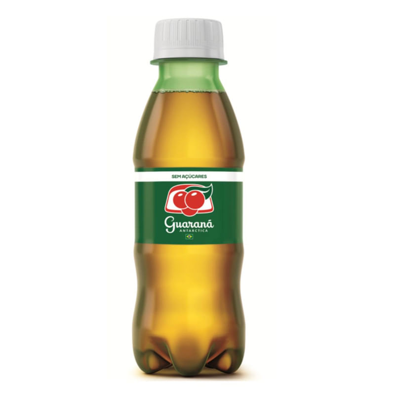 Refrigerante Guaraná Antárctica Zero Adição de Açúcar Com 200ml