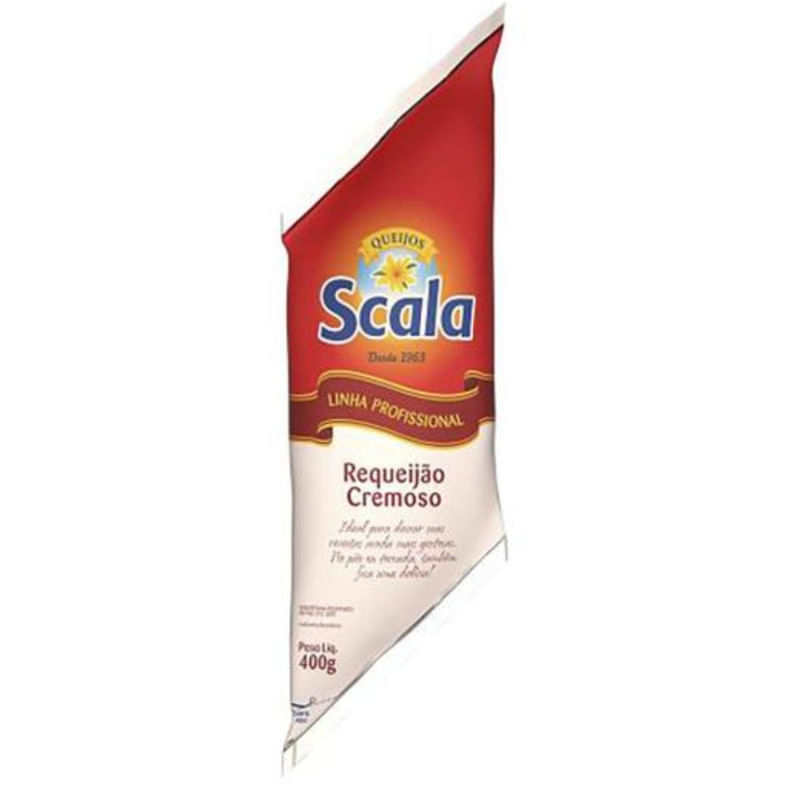 Requeijão Cremoso Scala Bisnaga 400g