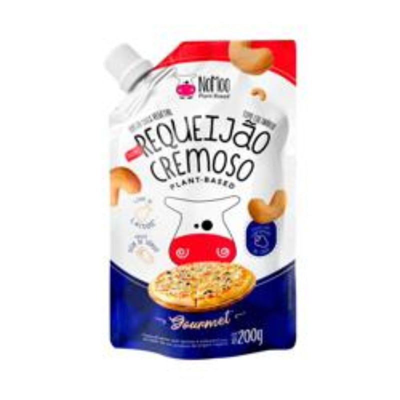 Requeijão Cremoso Vegano Nomoo Gourmet Com 200g