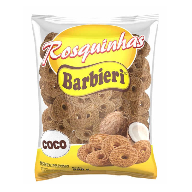 Rosquinha de Coco Barbieri 550g