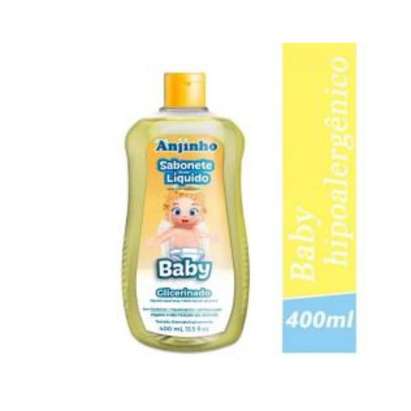 Sabonete Líquido Anjinho Baby Glicerinado 400ml