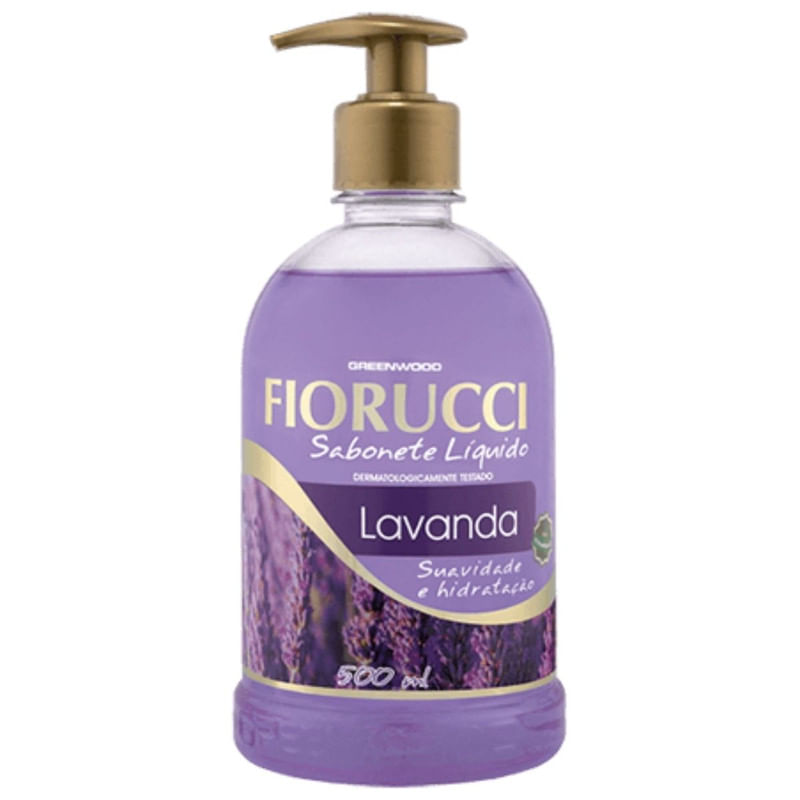 Sabonete Líquido Fiorucci Lavanda Suavidade e Hidratação Frasco 400ml