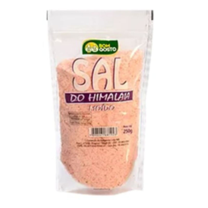 Sal do Himalaia Moído Bom Gosto 250g