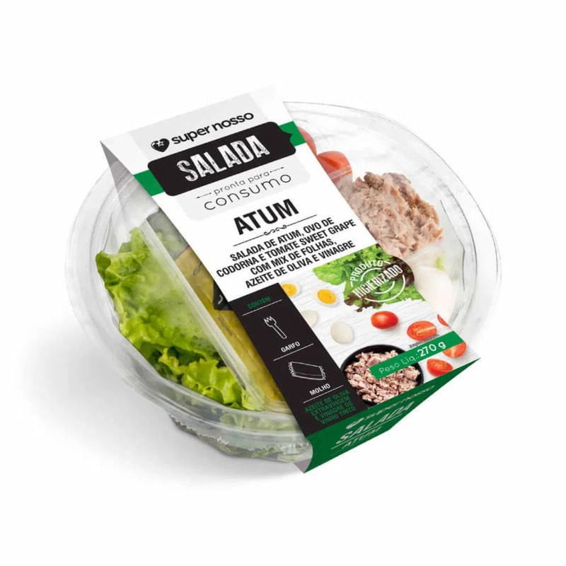 Salada de Atum Pronta para Consumo Super Nosso com 270 g