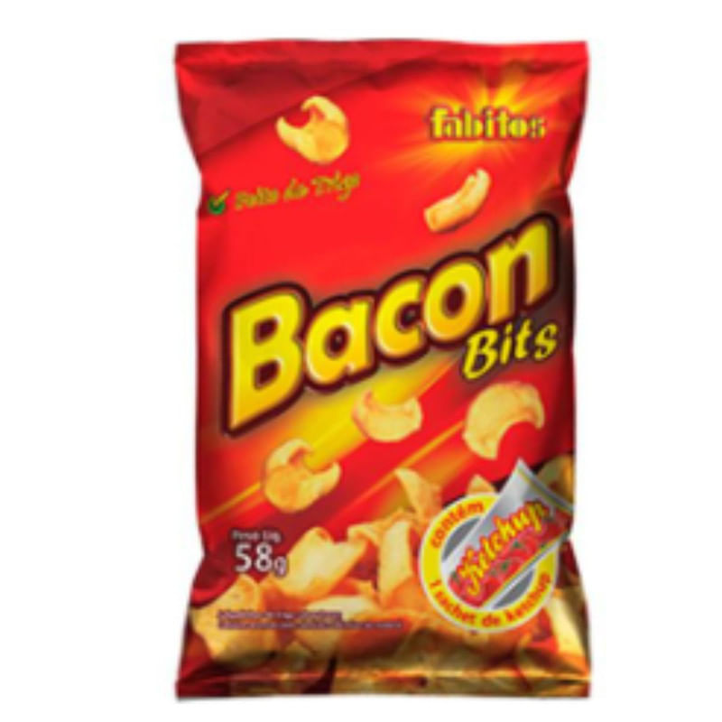 Salgadinho De Bacon Fabitos 58g