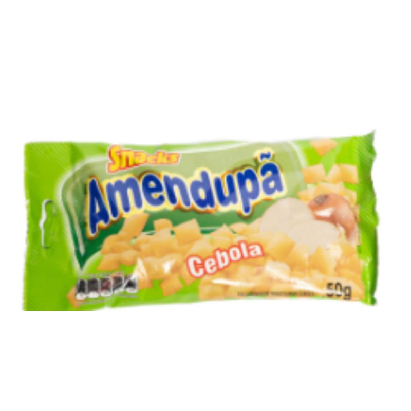 Salgadinho Sabor Cebola Amendupa 50g