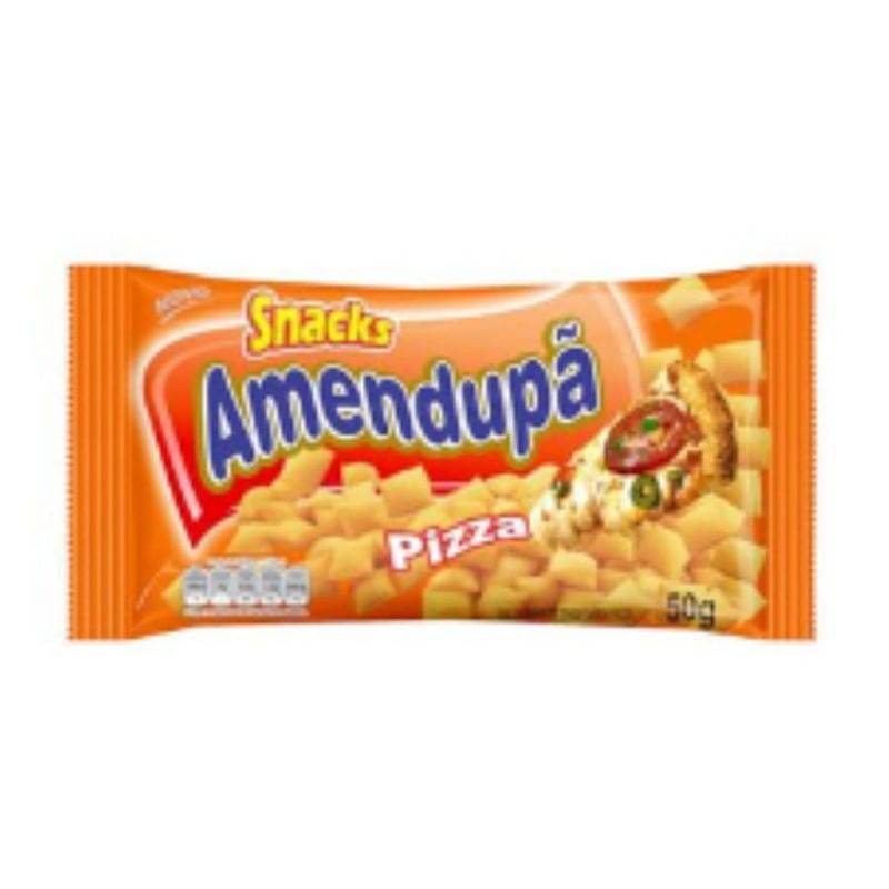 Salgadinho Sabor Pizza Amendupa 50g