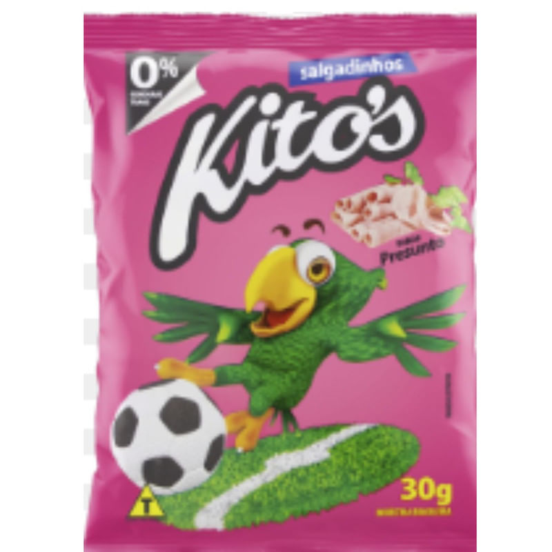 Salgadinho de milho sabor presunto Kitos 30g