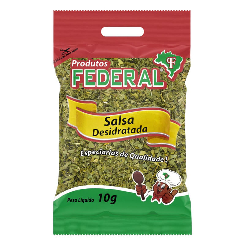 Salsa Desidratada Federal Sachê 10g