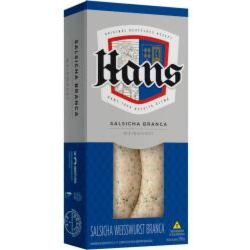 Salsicha Hans Weisswurst Branca com 290 g