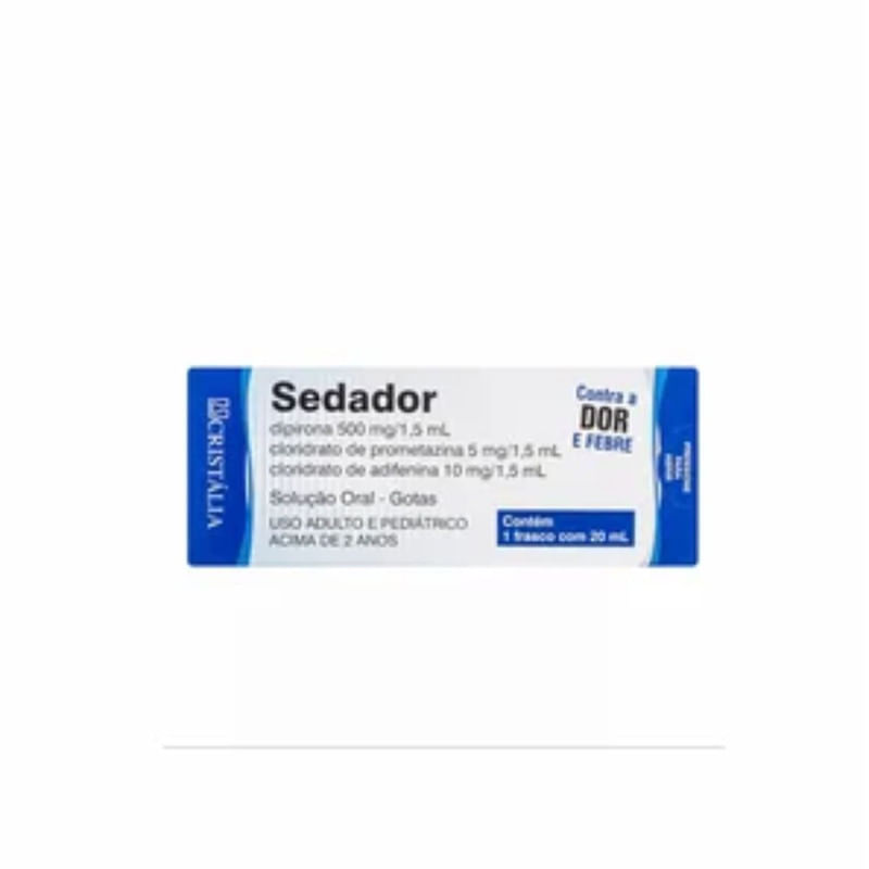 Sedador Gotas com 20 ml