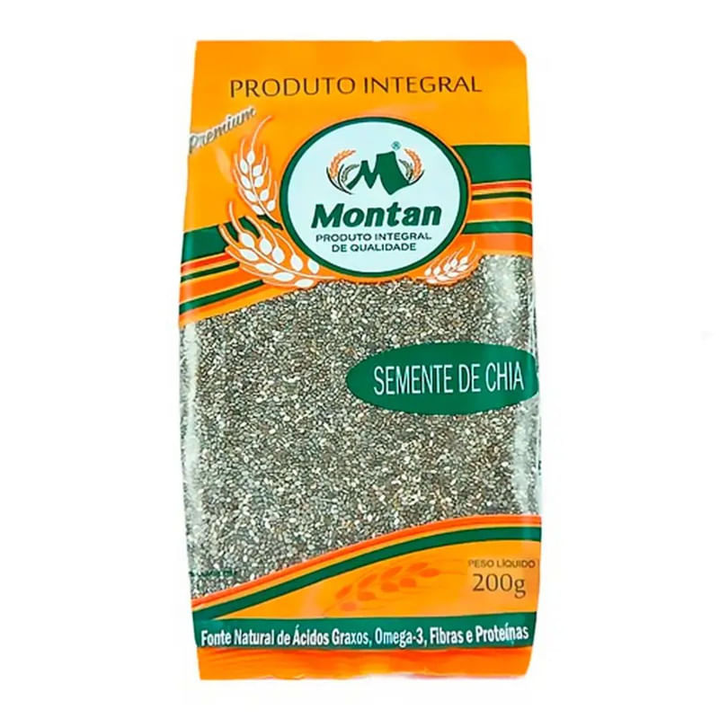 Semente de Chia Montan 200g